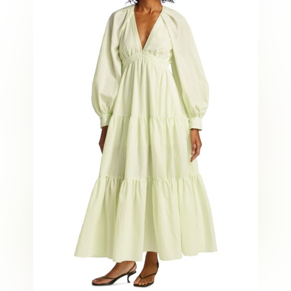 $595 Acler Light Green Dress